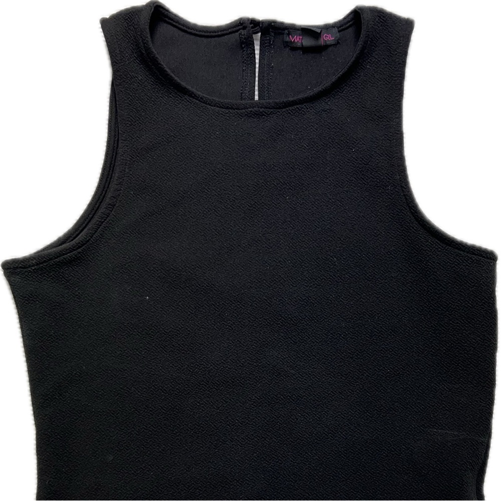 Material Girl Black Textured Top